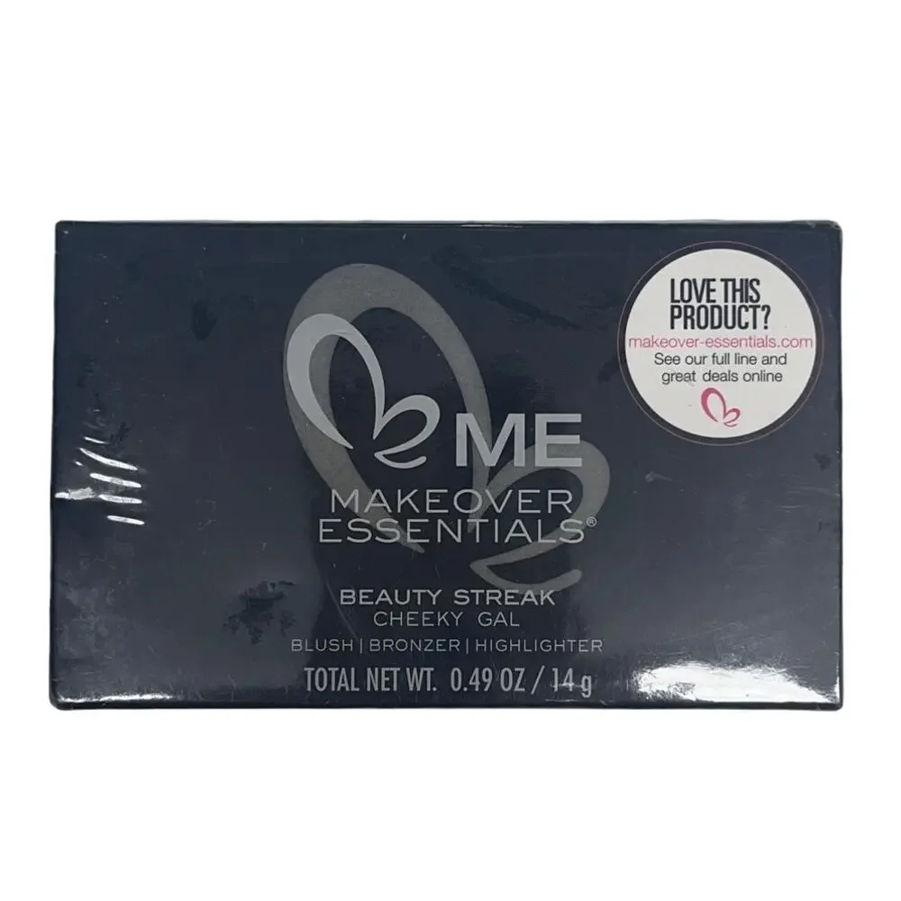 ME Makeover Essentials Beauty Streak Cheeky Gal Blush Bronzer Highlighter New